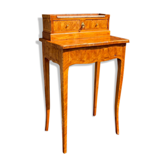 Happiness Of the Day In Marquetry Style Louis XV XIX Century