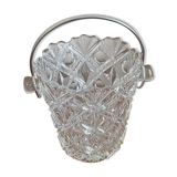 Cut glass ice bucket