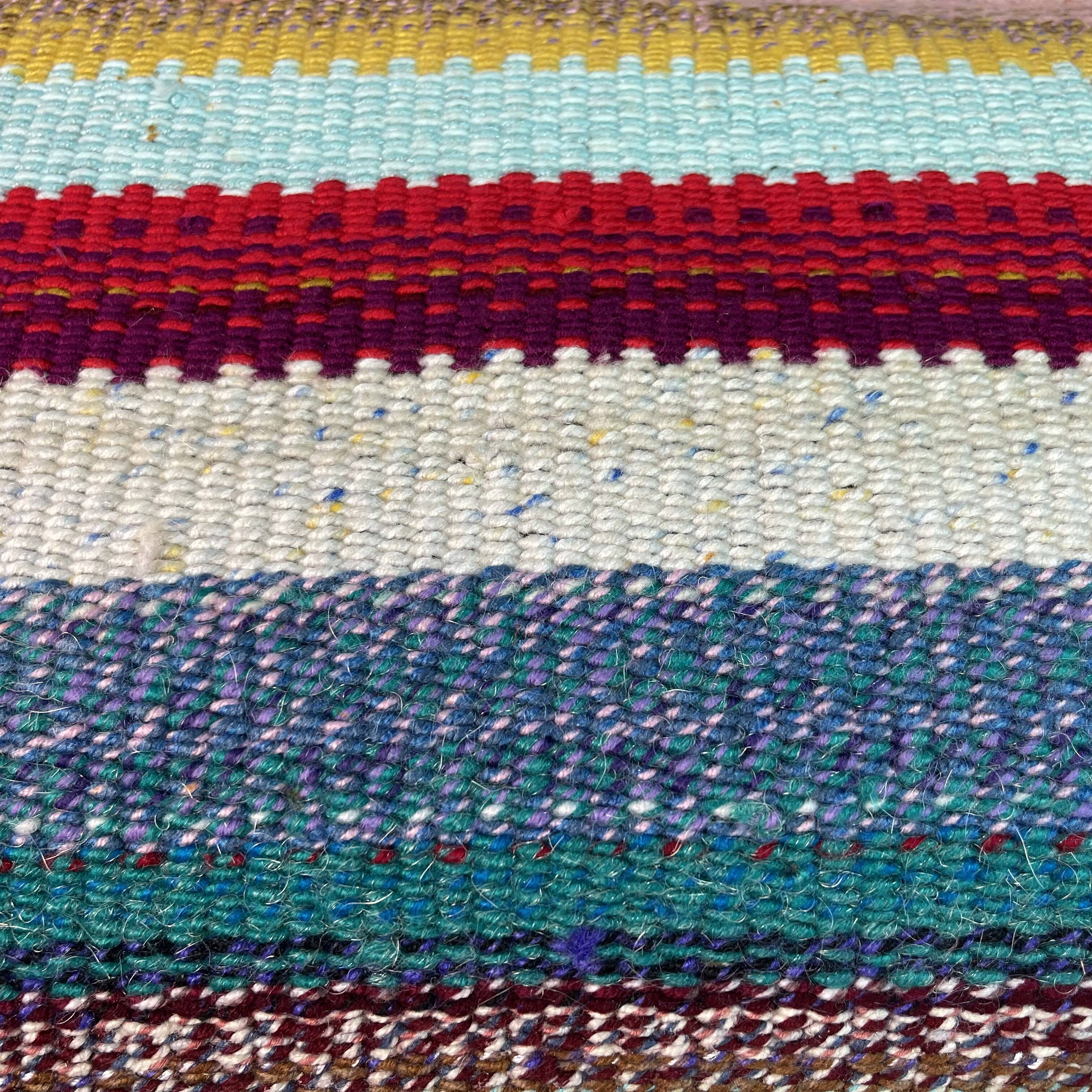 Vintage turkish handmade kilim cushion cover , 30 x 50 cm