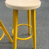 Paire de tabourets industriel