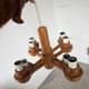 Paire de suspensions Ikea en pin 1980