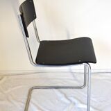 1930s Bauhaus style set of 4 chairs by d3 Rotterdam.