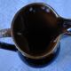 Blue, grey and brown flame stoneware jug