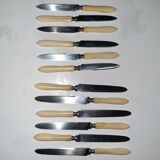 2x6 old knives handle normal bones and cheese/desserts
