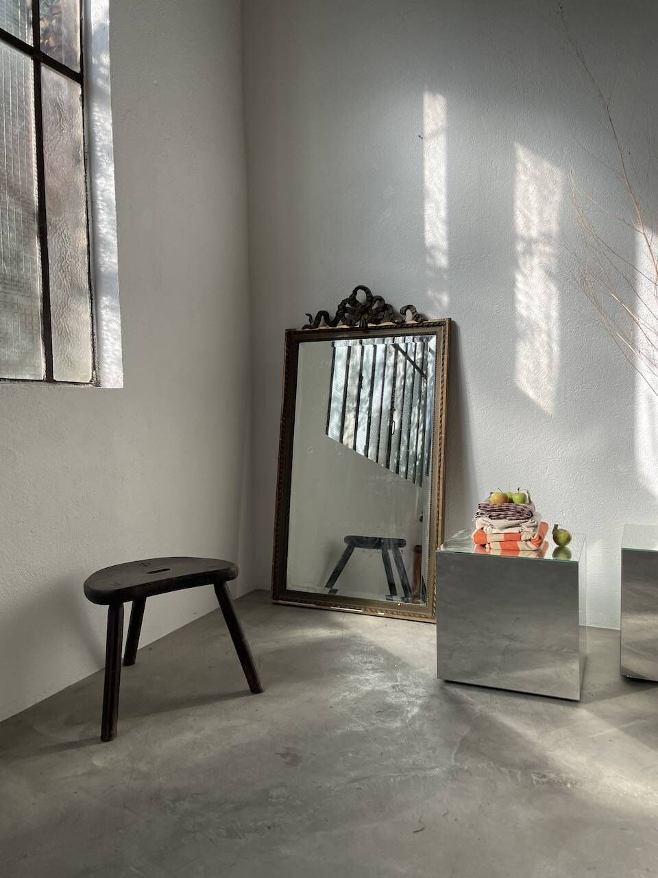 Miroir 1900 à rubans