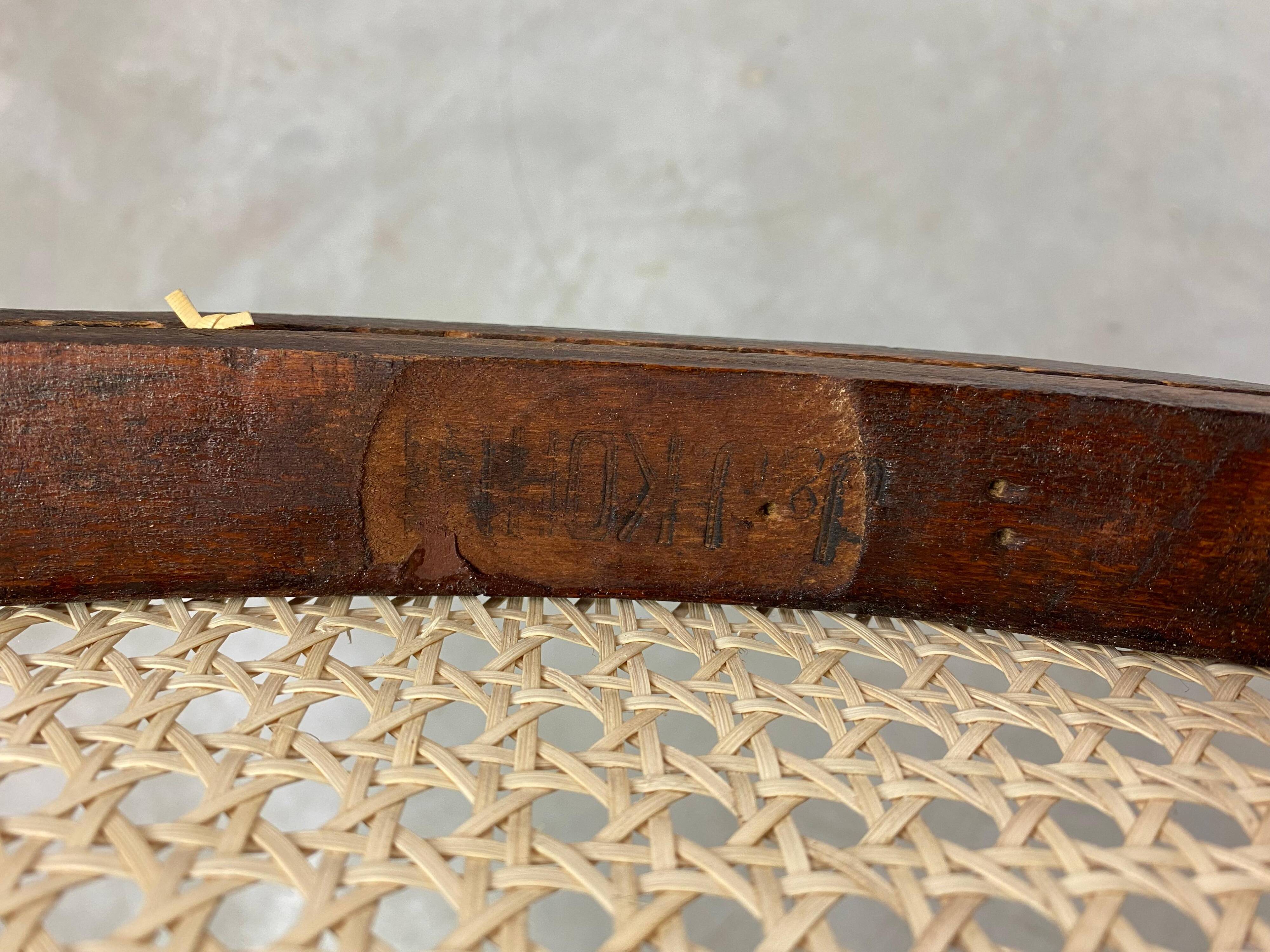 Bentwood dining chair no. 33 by J&J Kohn