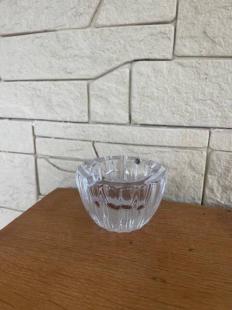 Crystal ashtray from france