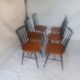 lot de 6 chaises Ilmari Tapiovaara modèle Fanette