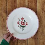 Vintage Digoin dish / Floral bouquet