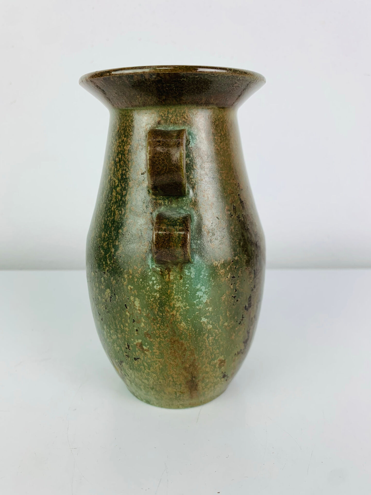 Vintage ceramic vase in Art Nouveau style