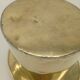 Ice Bucket Champagne Cooler Top Hat Vintage Brass