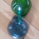 2 ear bowls in coloured glass Vereco