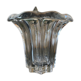 Vase en cristal "fleur" ancien