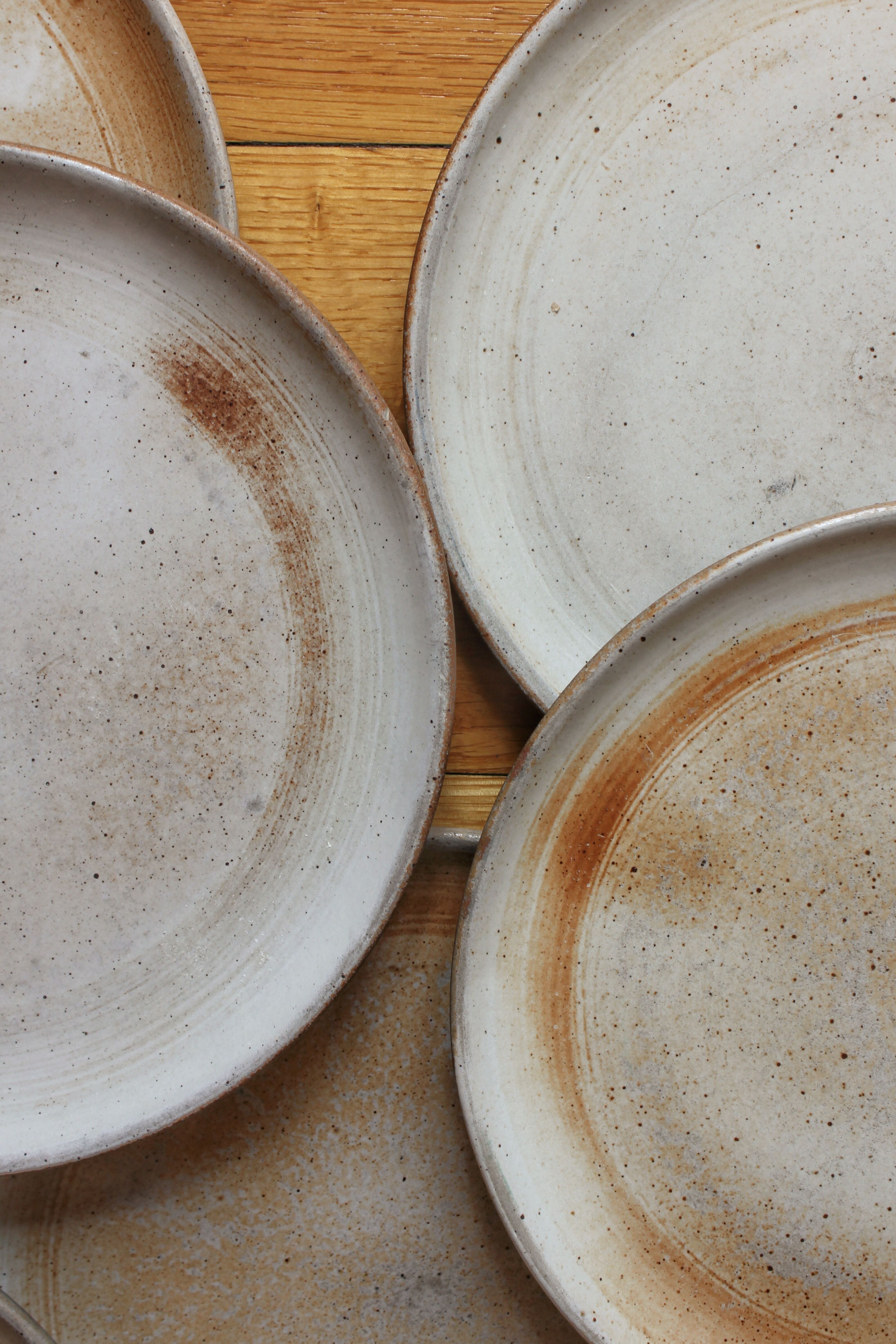 Flat plates in sandstone from the vintage 70s marsh