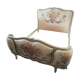 Louis XV style half-basket bed