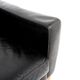 Scandinavian 3-seater leather sofa, Ulferts, Sweden, 1960