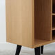 Ash bookcase, Danish design, 70's, production: Denmark