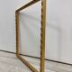 Golden vintage square frame