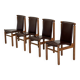 Set of Tapiovaara dining chairs by La Permanente Cantù