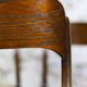 Set of 3 sleigh chairs by Baumann, 1960