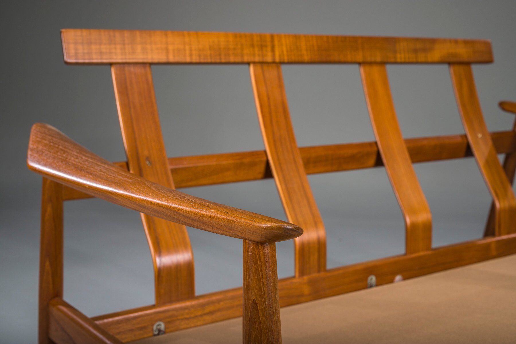 Danish modern seating set in teak by Arne Vodder for France & Søn, 1960s, set of 3