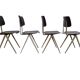 Ensemble de 4 chaises vintage Galvanitas, années 1960