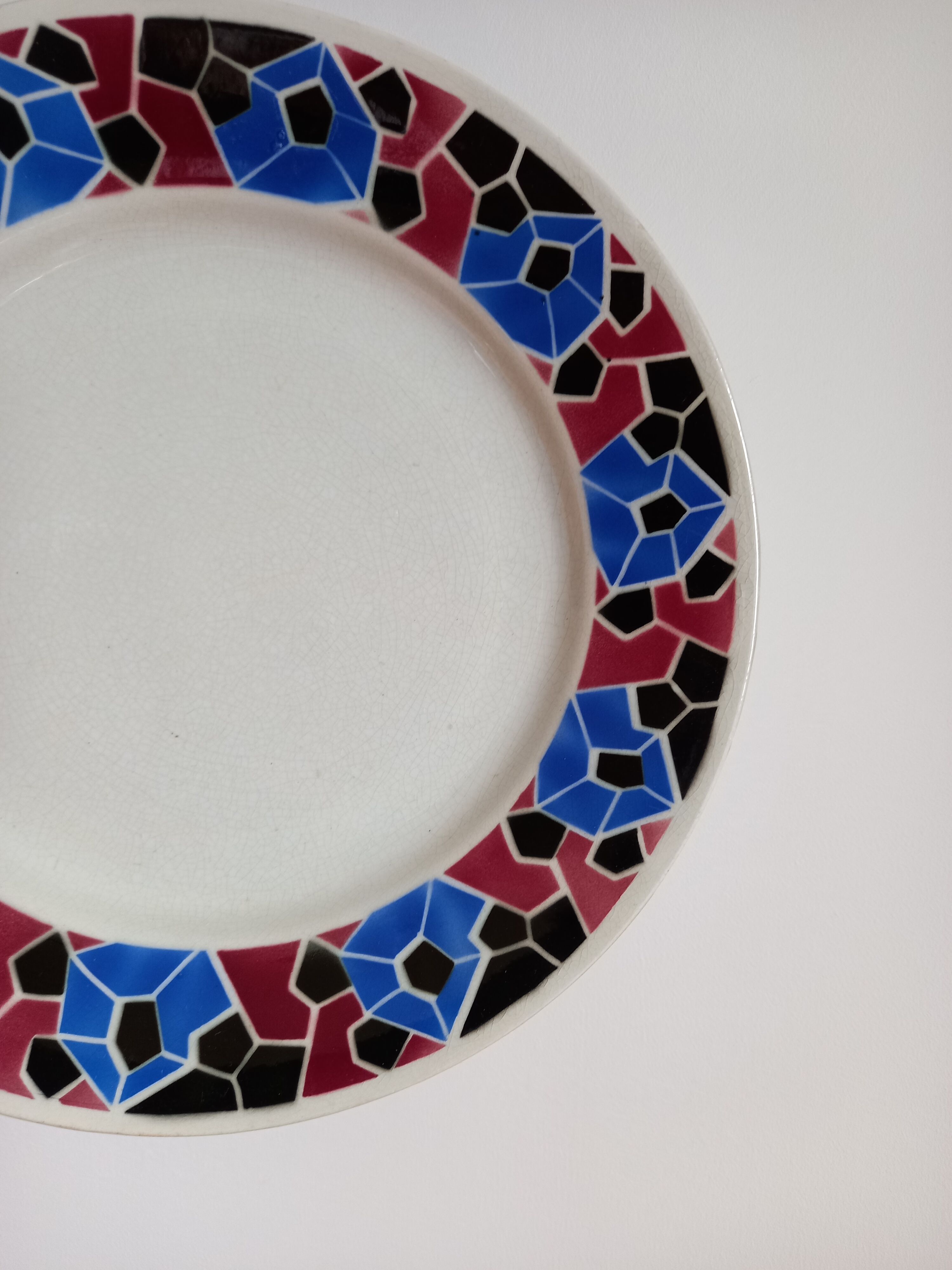 4 flat plates K.G Luneville model "Hohneck"