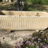 Reconstructed stone planters