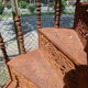 Spiral staircase in cast iron XXth