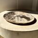 Very large empty pocket or petrified wooden flat