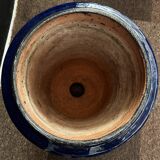 Vase d’Anduze émaillé bleu traditionnel – Modèle N°3 - 3