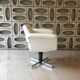 Prism armchair by Joseph-André Motte, Lelièvre fabric.