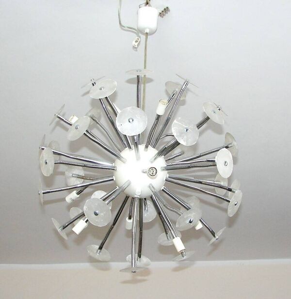 Italian hanging lamp Arditi, Space age 1980s
