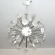 Italian hanging lamp Arditi, Space age 1980s