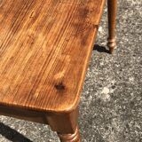 Wooden desk with drawer, Louis Philippe