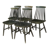 5 Ikea chairs circa 1960, Tellus model
