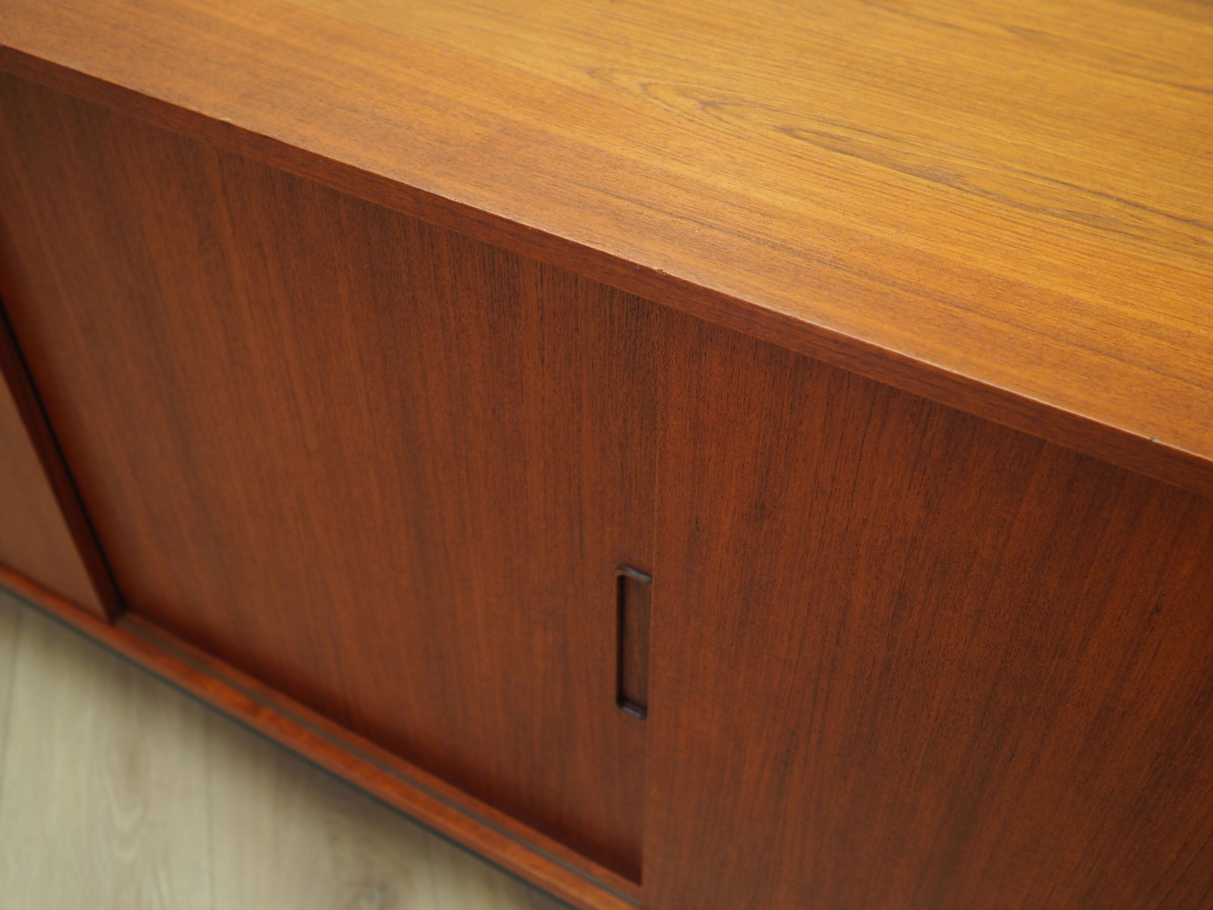 Teak sideboard, Danish design, 1970s, production: Denmark