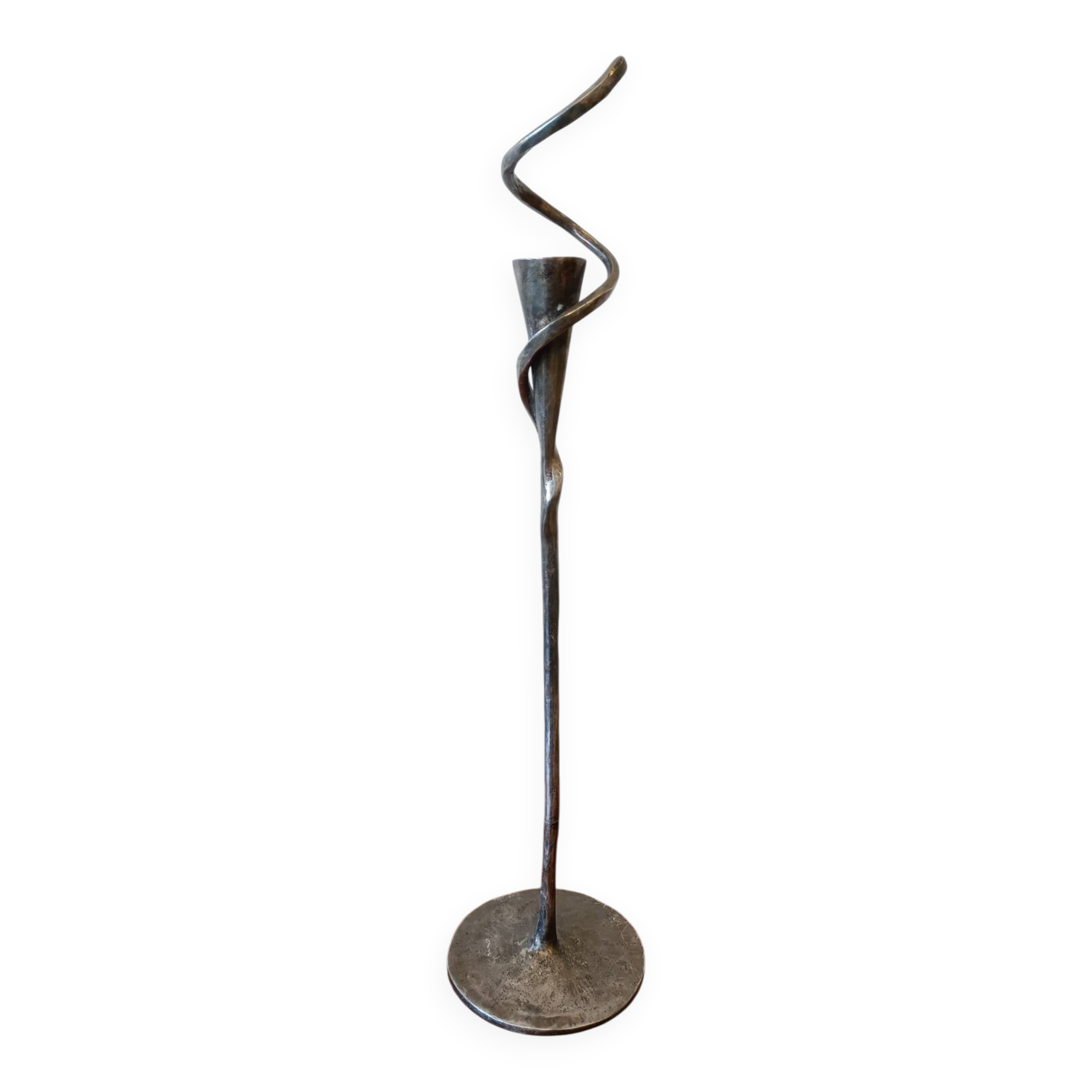Brutalist candlestick