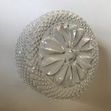 Vintage moulded glass ceiling light