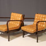 Pair of arm chairs by Karel Kozelka & Antonín Kropáček for Interier Praha