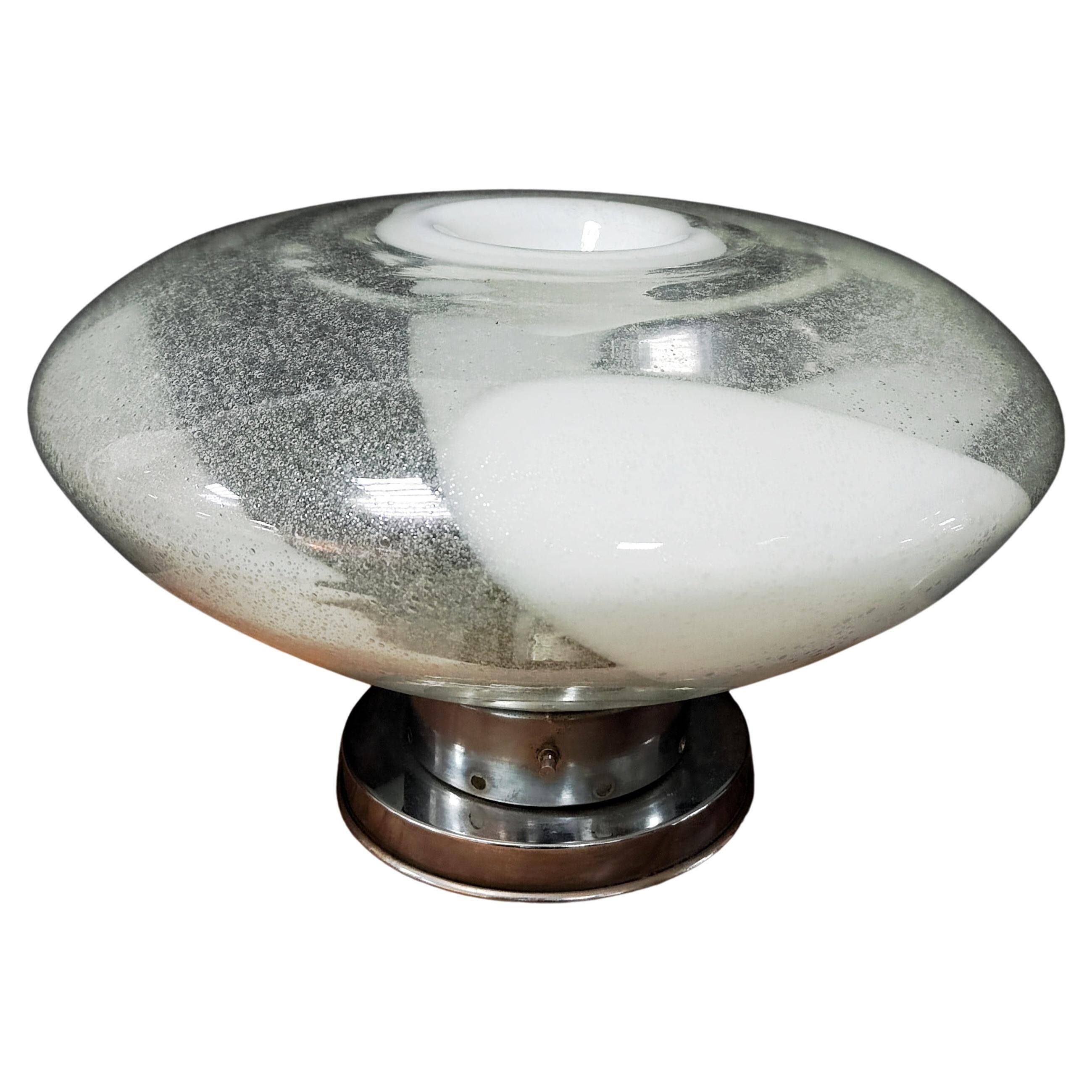 Murano glass table lamp by Carlo Nason, 1970s