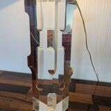 Large sculptural lamp attributed to Alessio Tasca, Italy circa 1970