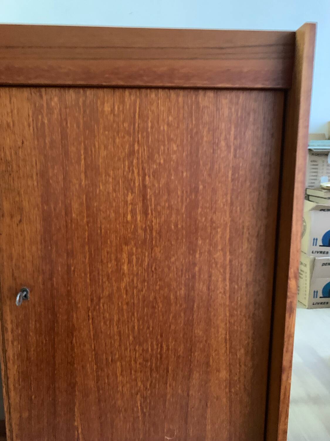Vintage Scandinavian teak library