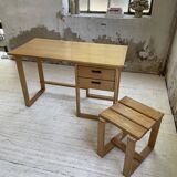 Architect's desk and stool from the 70s