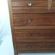 Commode 5 tiroirs en chêne