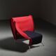 Filzka chaise longue by Borek Sipek for Scarabas, Netherlands, circa 1990
