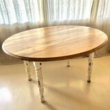 Old table with flaps