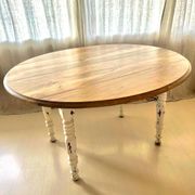 Antique drop-leaf table