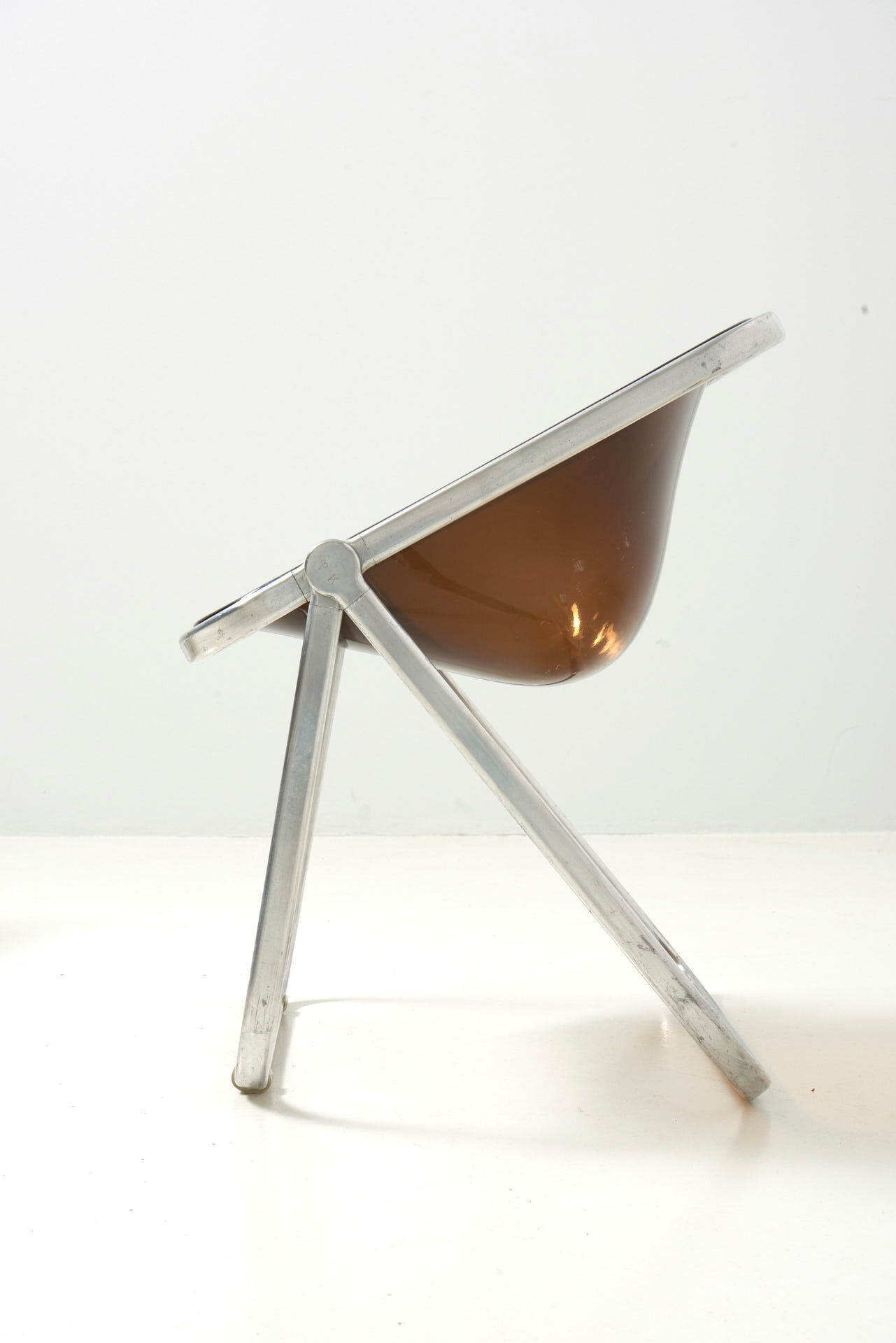 Set of Three 'Plona' Chairs by Giancarlo Piretti for Castelli, Italy - 1970's