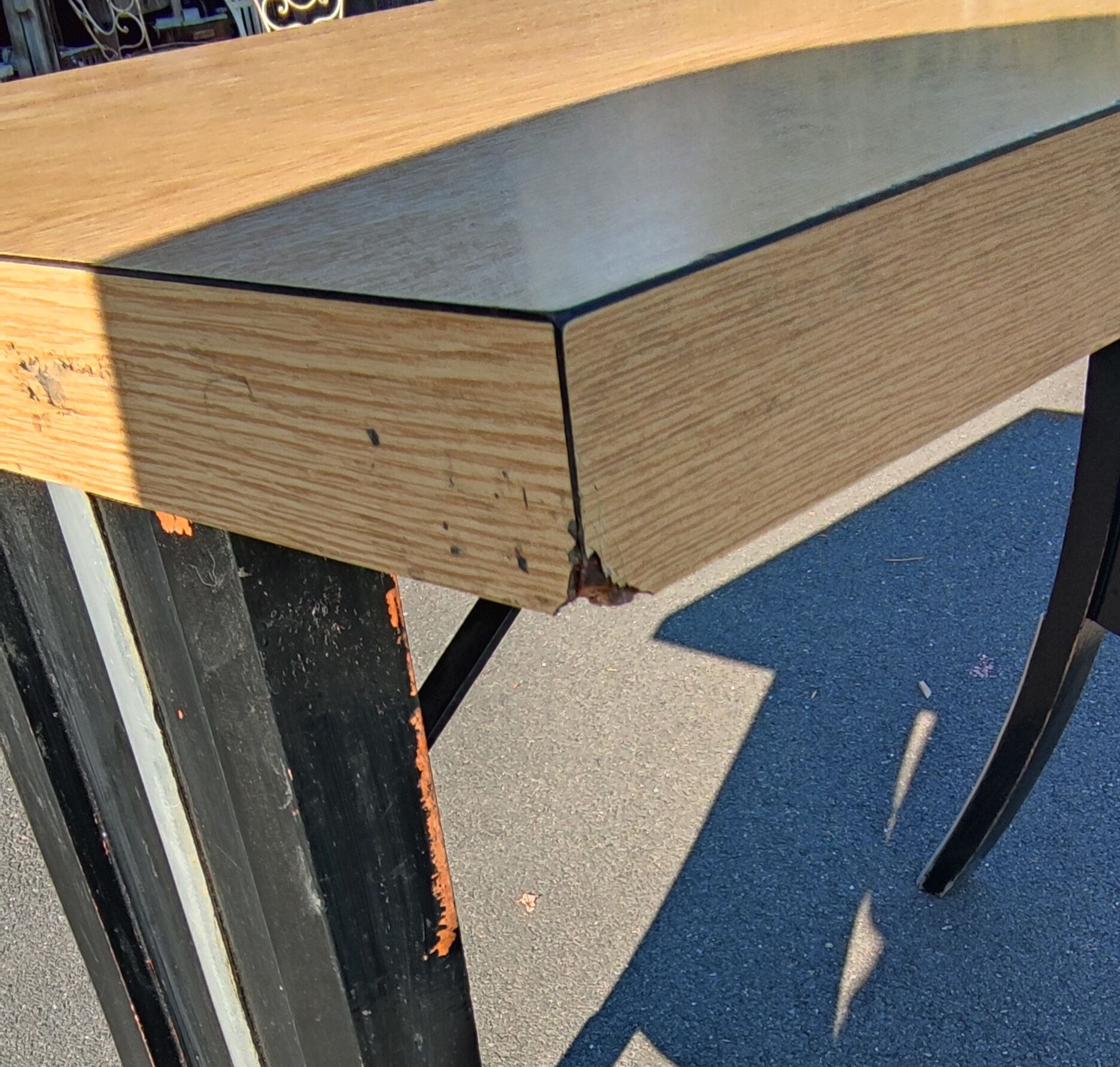 Vintage bistro table